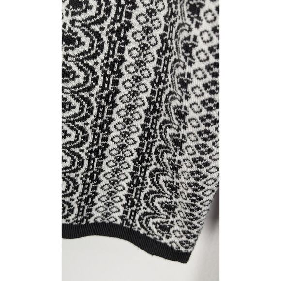Nina Leonard sweater dress  XL bust 42" CBack 36" Waist 36"3/4 sleeve 19"EUC geo - Picture 3 of 9